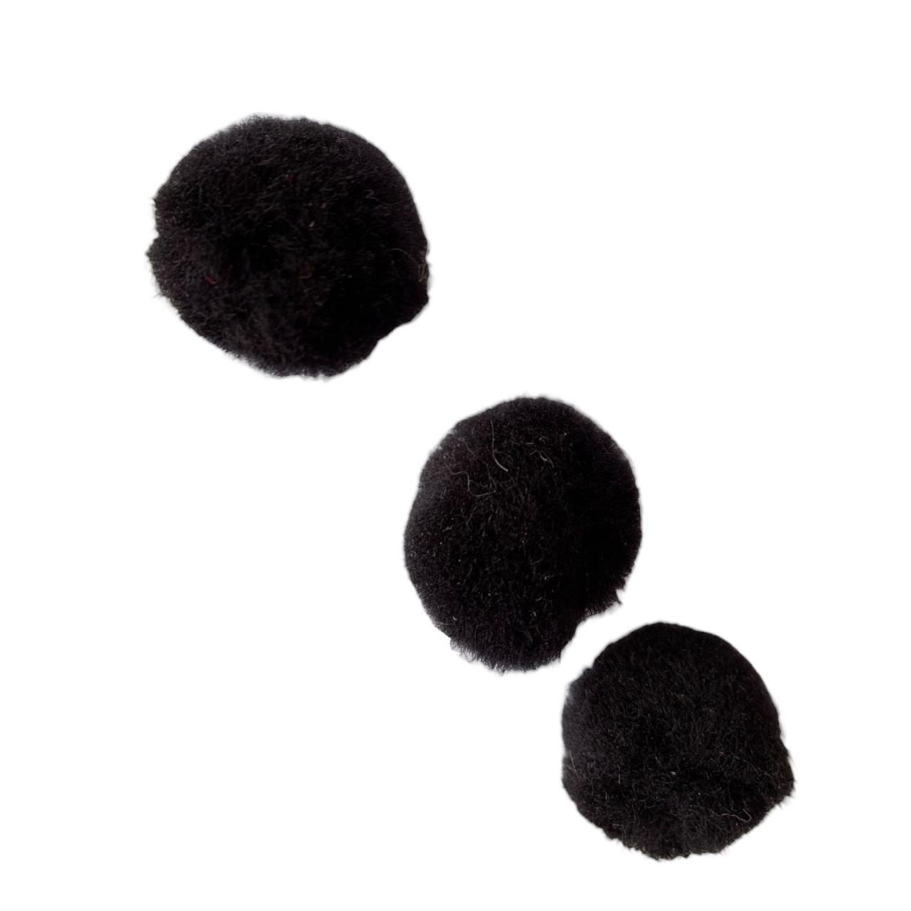 POMPON #25 NEGRO