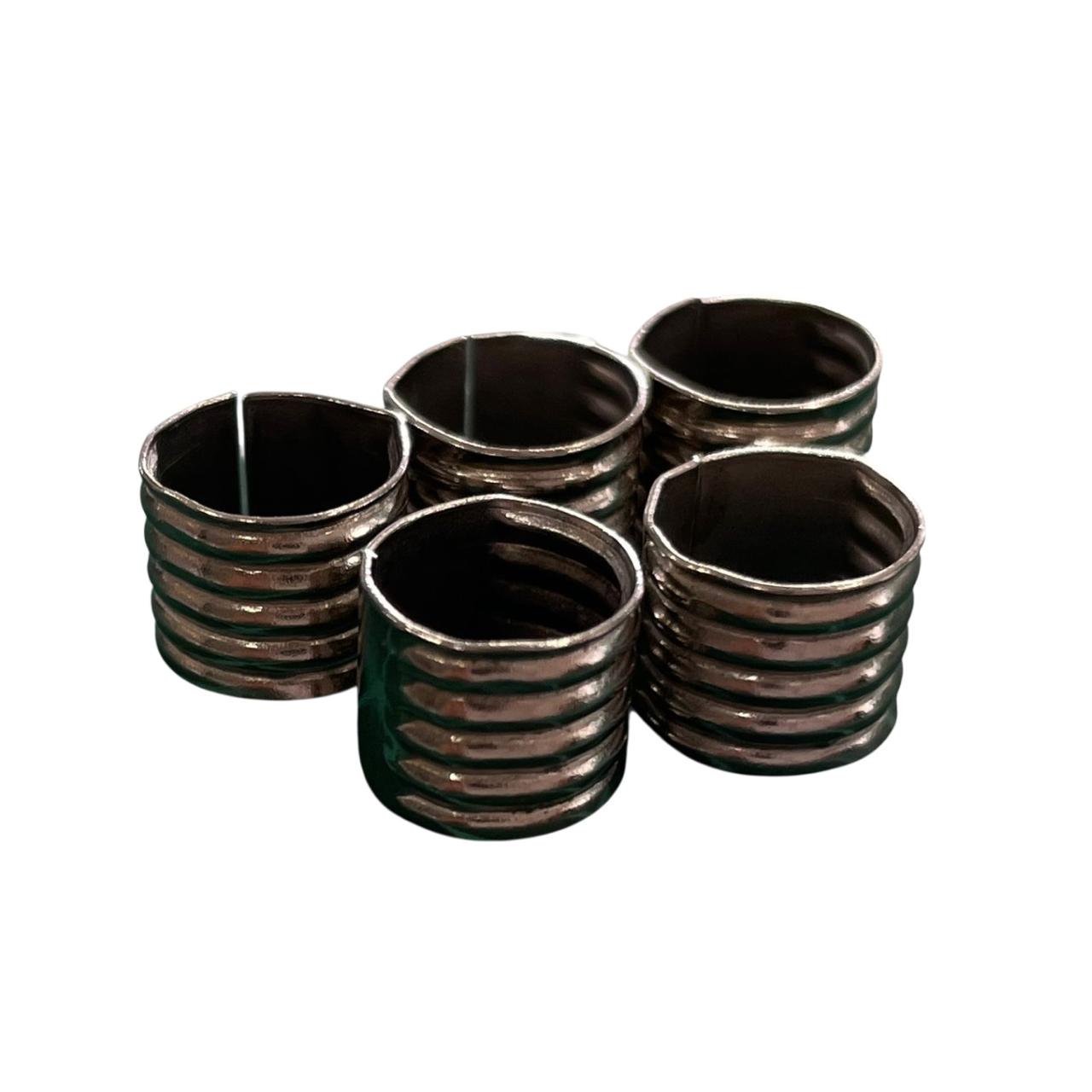SEPARADOR BARRIL DE METAL PLATA