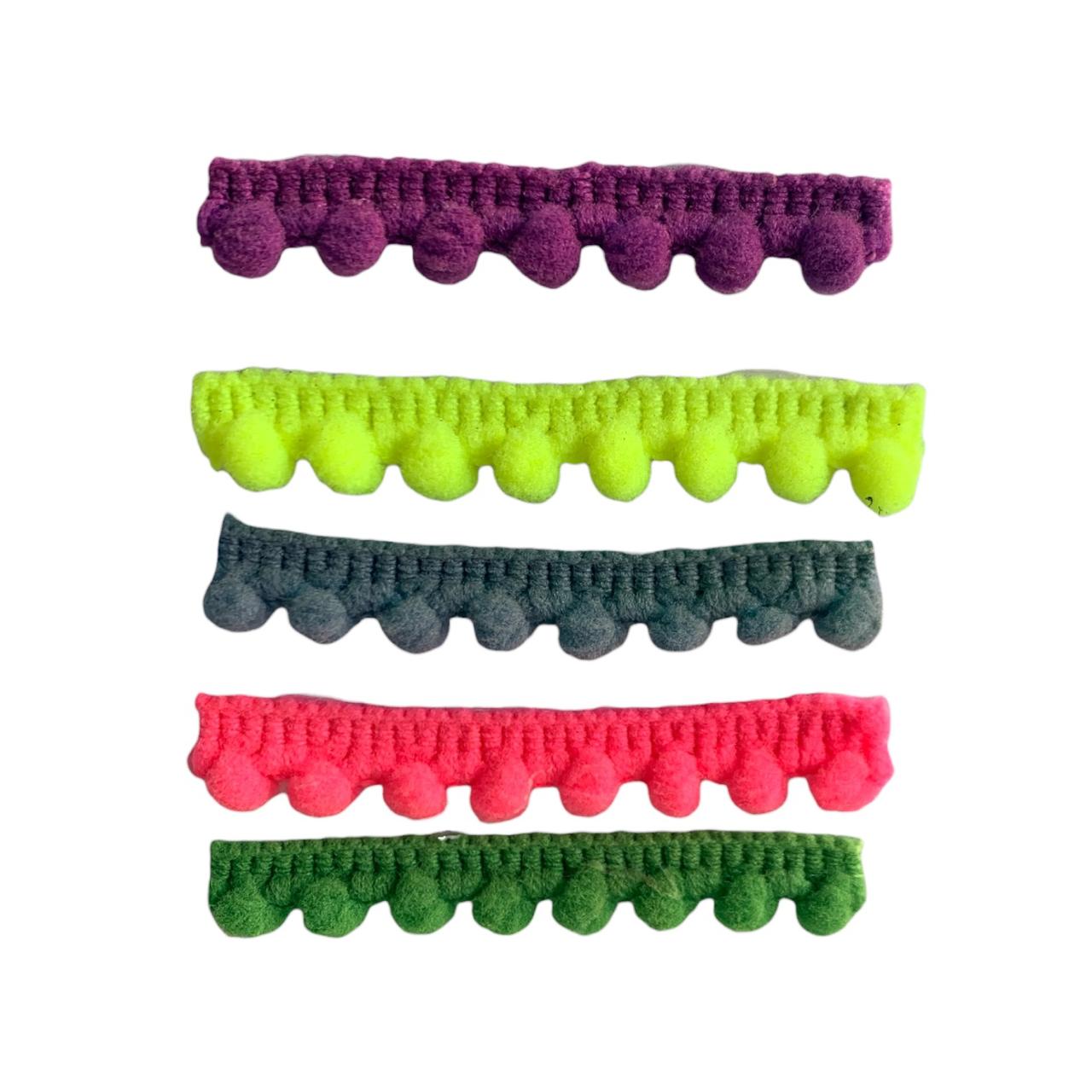 MILLARE POMPON MULTICOLOR NEON