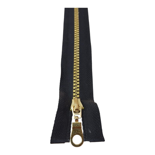 CIERRE PLASTICO DIENTE DORADO #5 35 CM