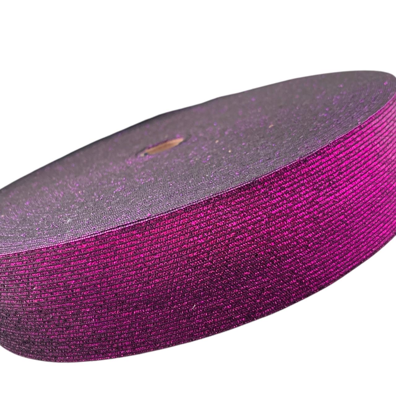 ELASTICO LUREX NGO/MORADO