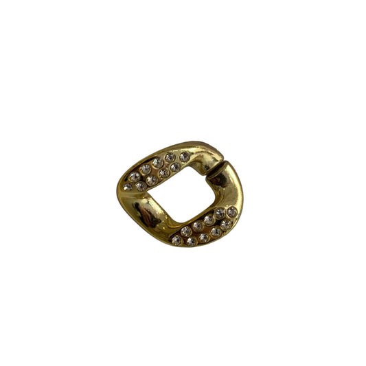 ESLABON C/PIEDRA ORO AMARILLO