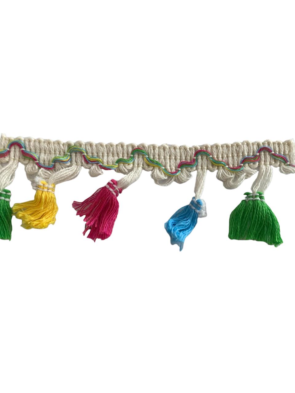 MILLARE HUESO CON BORLAS COLORES