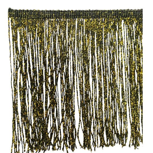 FLECO DE SEDA CON LUREX ORO 15 CM