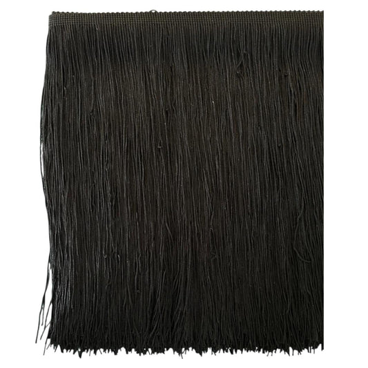 FLECO DE SEDA NEGRO 30 CM