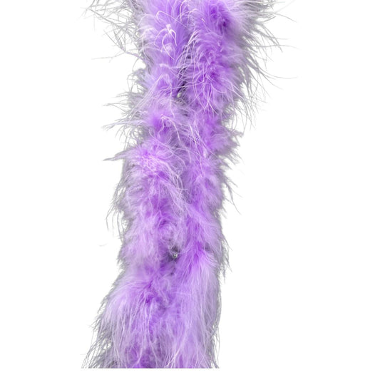 PLUMA MARABÚ MINI LILA