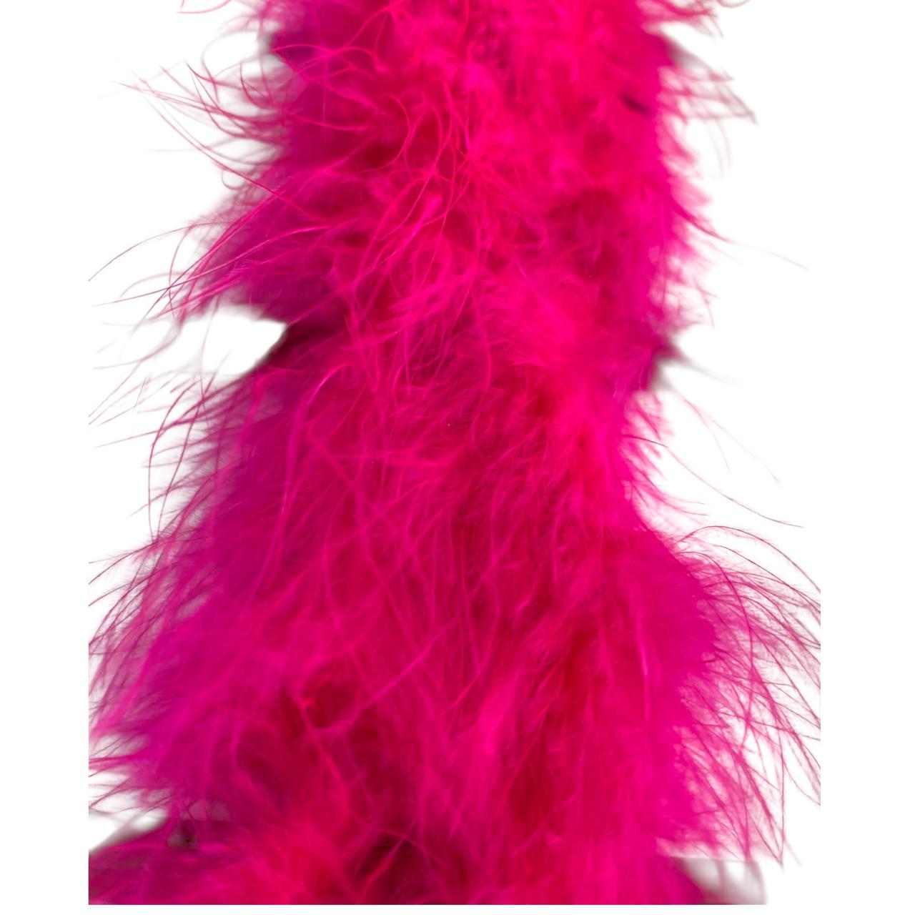 PLUMA MARABÚ MINI FUSCHIA