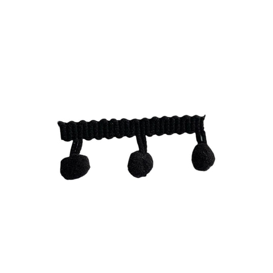 MILLARE POMPON 1 CM NEGRO