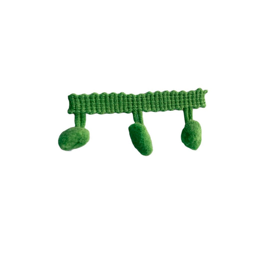 MILLARE POMPON 1 CM VERDE BANDERA