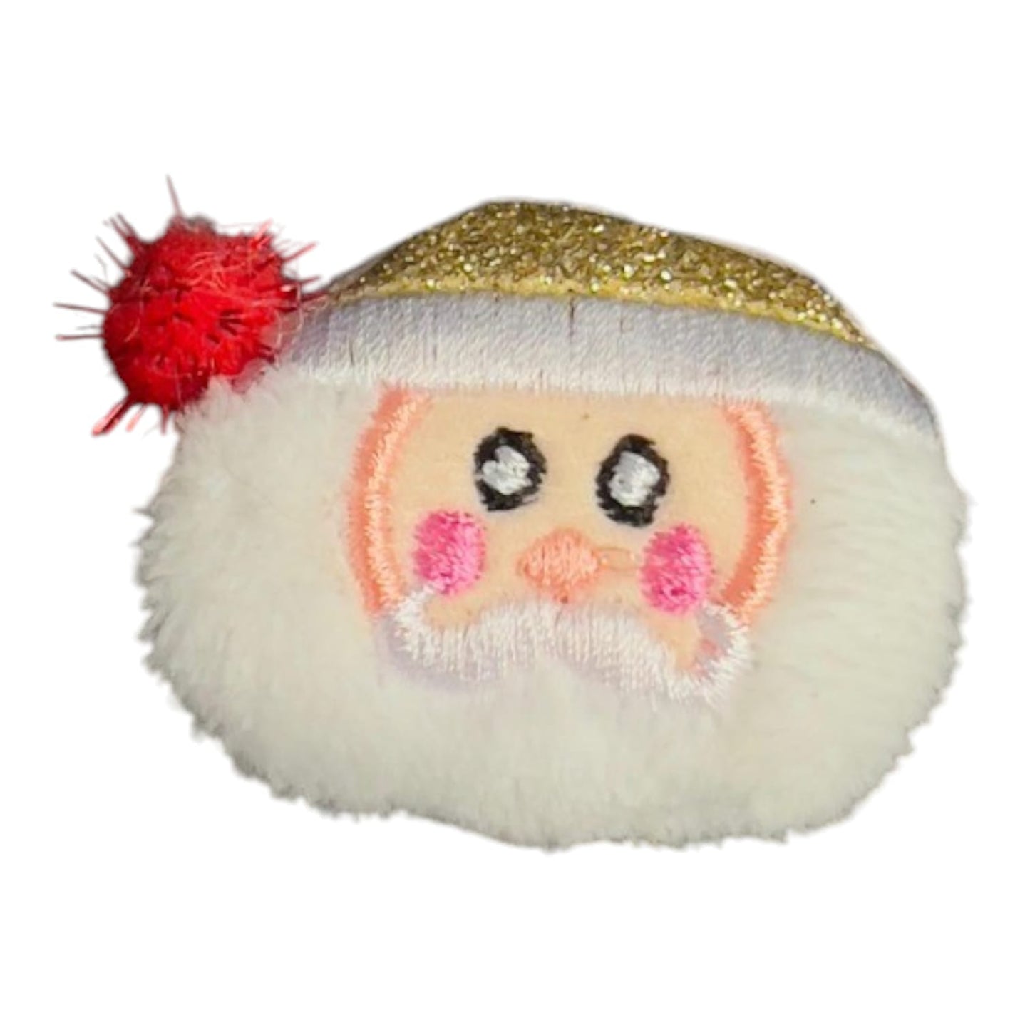 PELUCHE SANTA CLAUS-GORRO DORADO