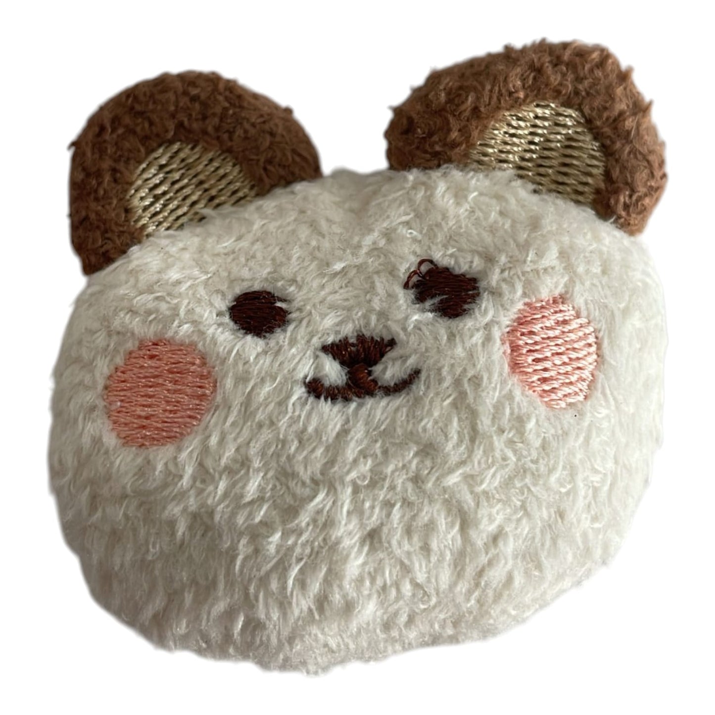 PELUCHE RATON OREJAS CAFES