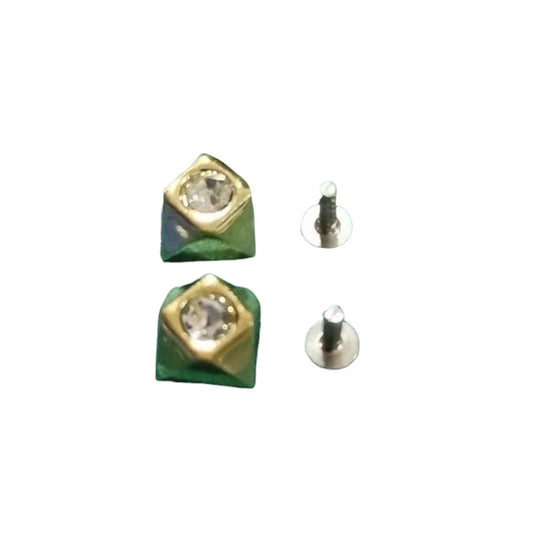 REMACHE PIRAMIDE-CUADRADO DORADO