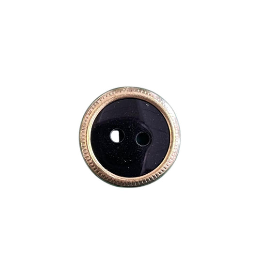 BOTON GRECAS #24 NEGRO ARO DORADO