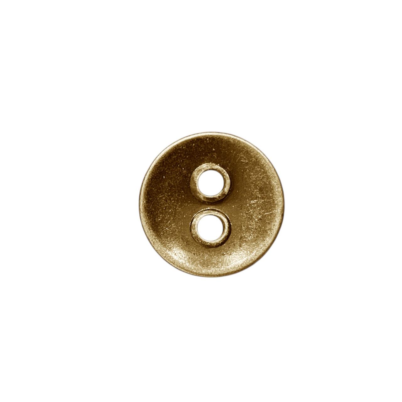 BOTON OJO DE BUHO #20 DORADO