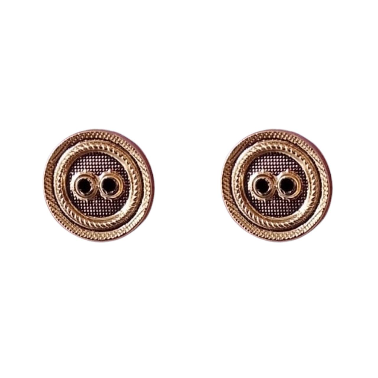 BOTON PLANO ORO-ROSA #20 BTK020