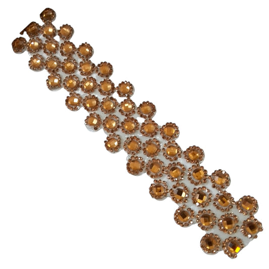CINTA DE PEDRERIA - CIRCULOS - ORO