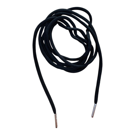 Agujeta redonda color negro punta metal