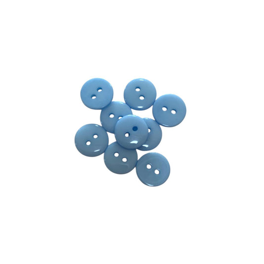 BOTON DE PASTA #20 AZUL CIELO GRUESA