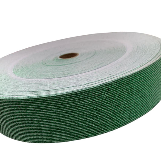 ELASTICO LUREX VERDE/BLANCO