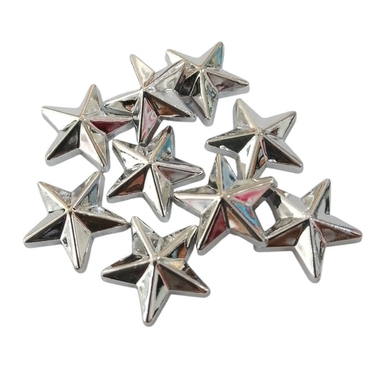 ESTRELLA DE REMACHE PLATA