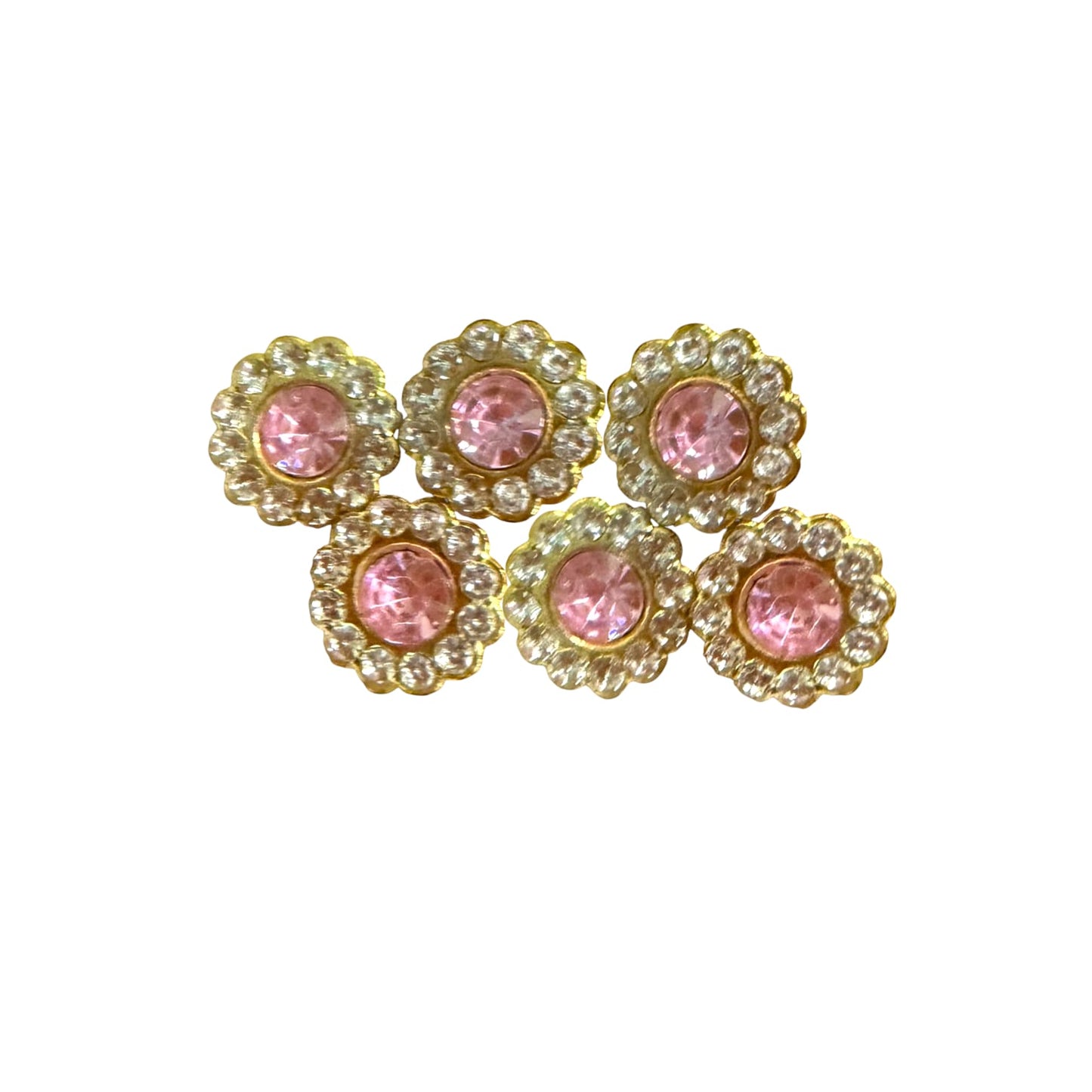 REMACHE BASE ORO FLOR ROSA #12 ICSF