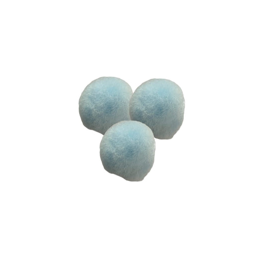 Pompon 18mm Light blue