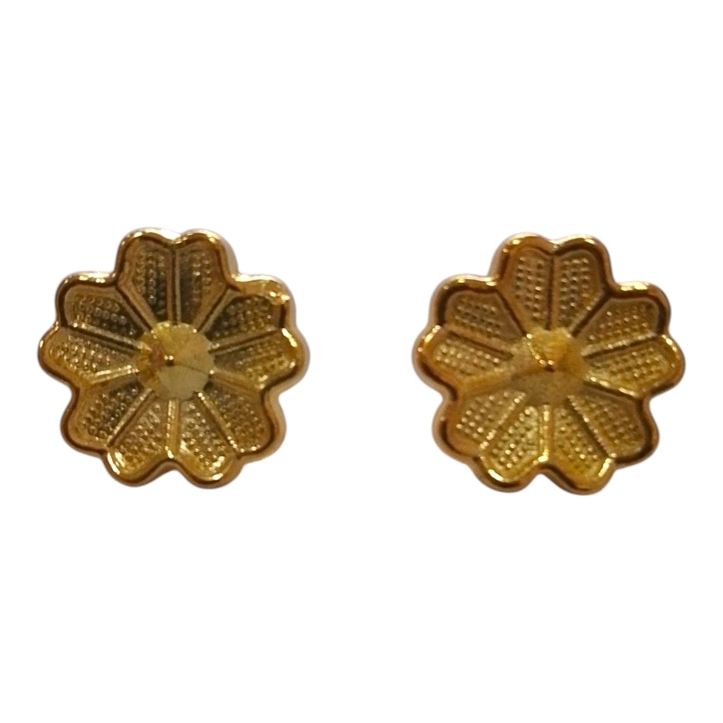 BOTON CON PATA FIGURA FLOR DORADO