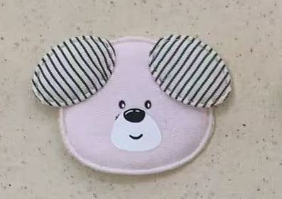 PELUCHE PERRO ROSA OREJAS RAYADAS