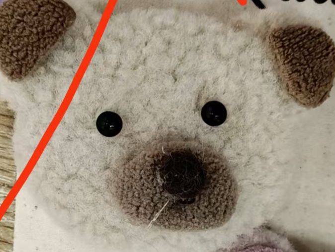 PELUCHE OSO BORREGO HUESO