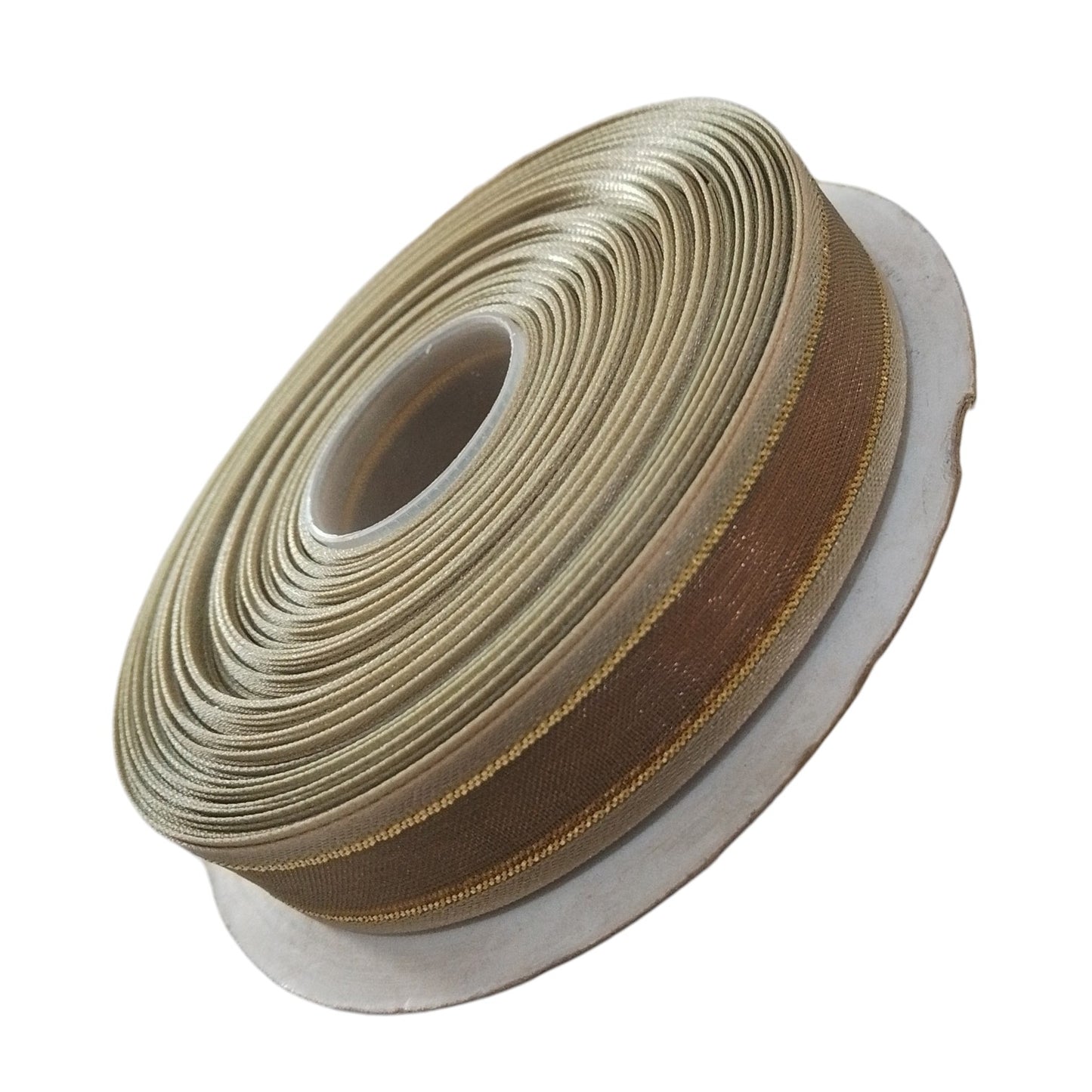 LISTON DE ORGANZA 5/8 VERDE MILITAR