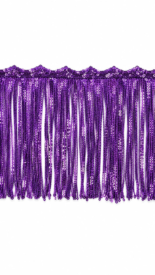 FLECO DE LENTEJUELA MORADO