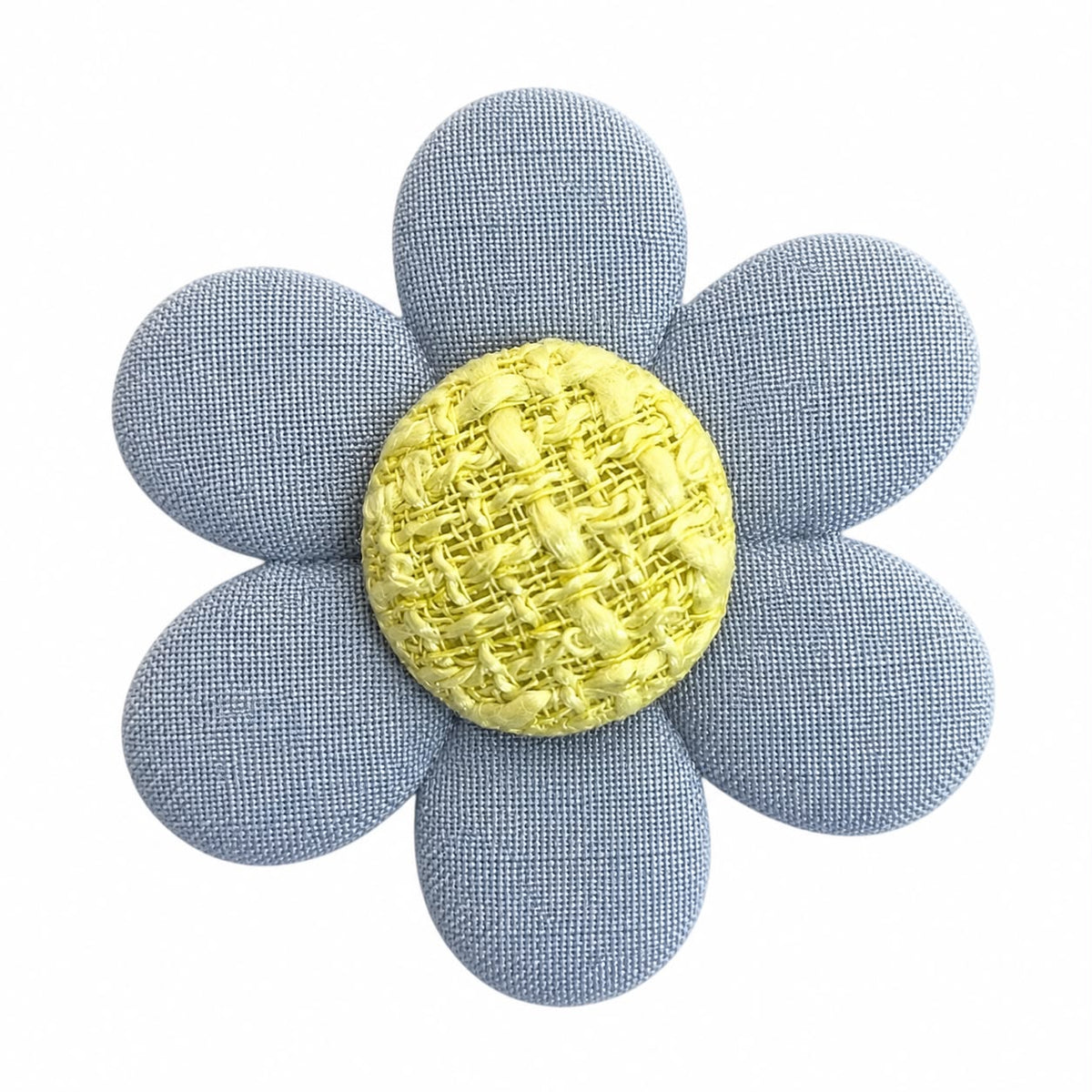PELUCHE FLOR BOTON AZUL