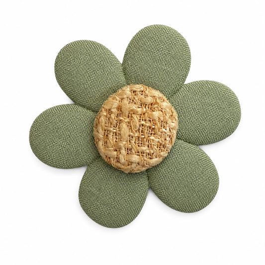 PELUCHE FLOR BOTON VERDE