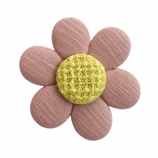 PELUCHE FLOR BOTON ROSA