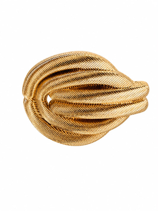 HEBILLA DORADA FORMA DE PAN-QUECITO