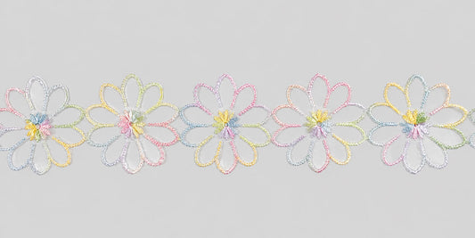 CINTA FLORES MULTICOLOR