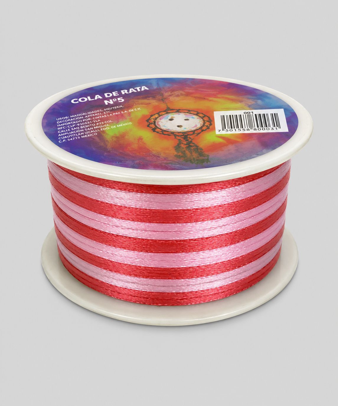 COLA DE RATA RIGIDA MULTICOLOR #012
