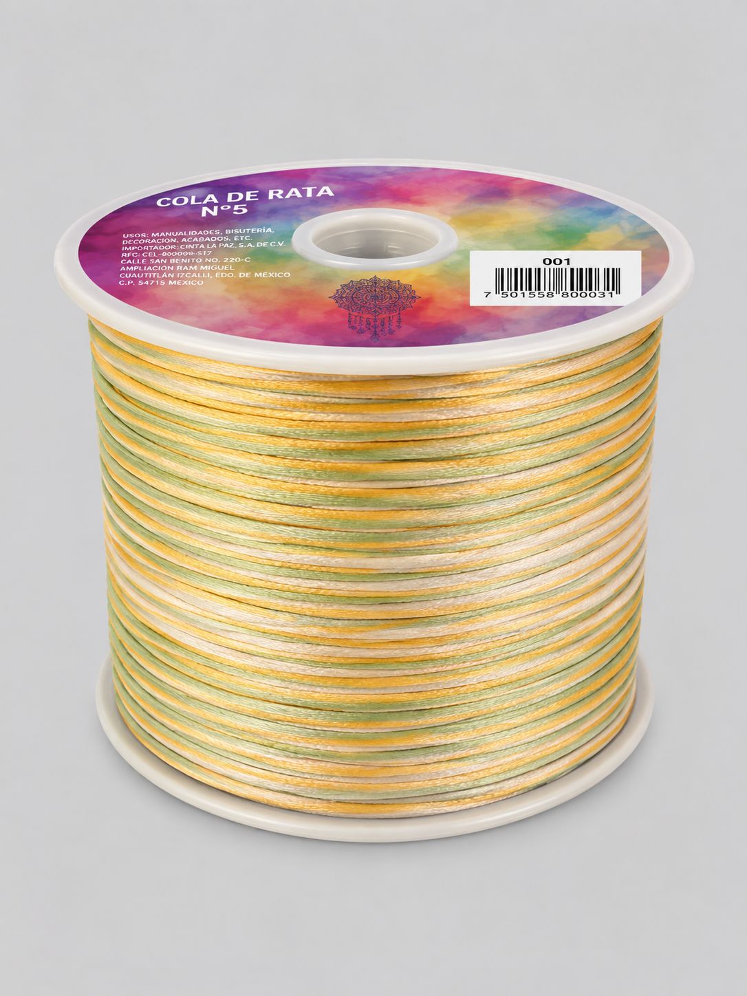 COLA DE RATA RIGIDA MULTICOLOR #29