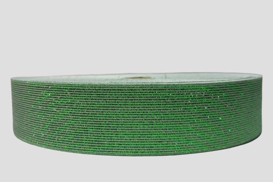ELASTICO LUREX VERDE/BLANCO
