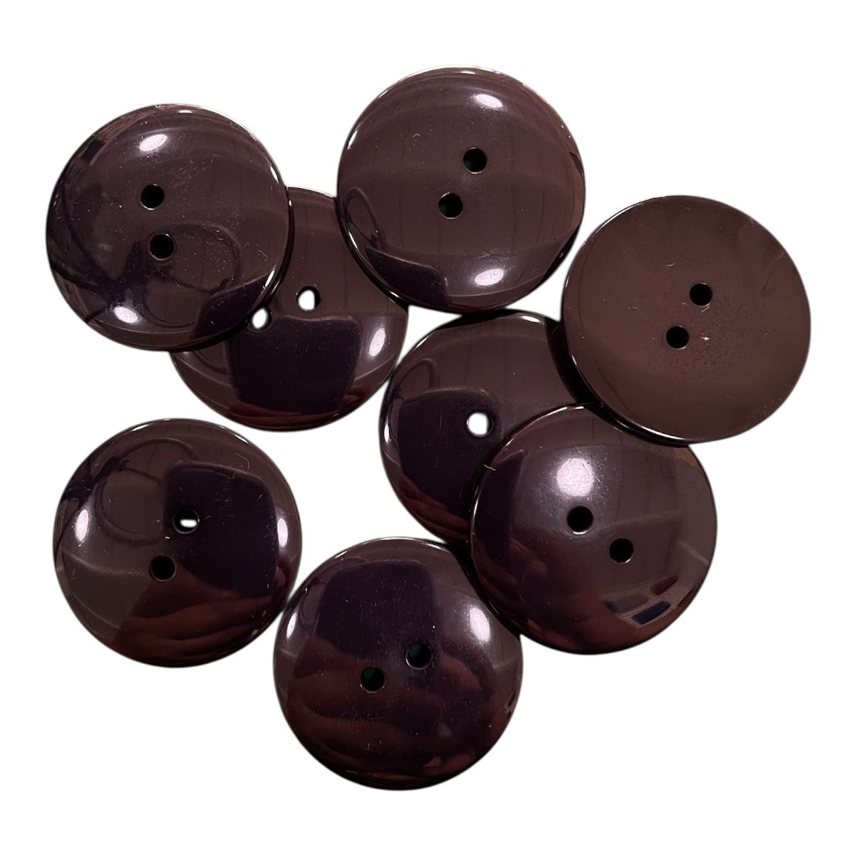 BOTON DE PASTA #44 NEGRO GRUESA